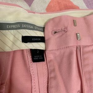 Express Editor Flare Leg Slacks